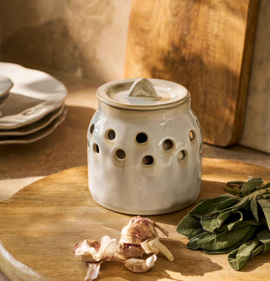 Ceramic Garlic Pot