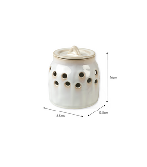 Ceramic Garlic Pot