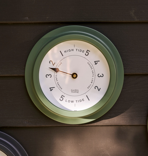NEW Tide Clock - Thistle Green