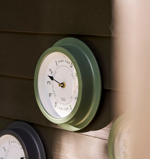 NEW Tide Clock - Thistle Green