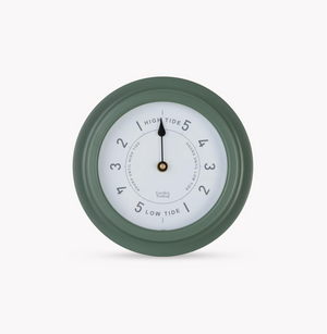 NEW Tide Clock - Thistle Green