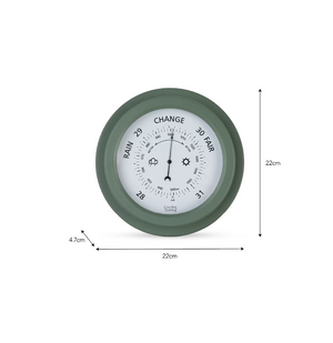 NEW Barometer - Thistle Green