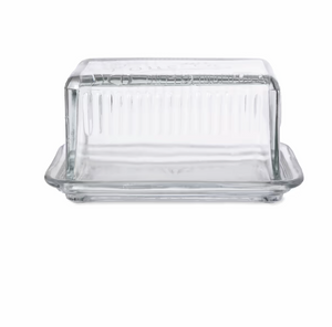 Louella Butter Dish Glass