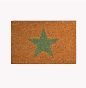Doormat Star, Coir & Rosemary, Large