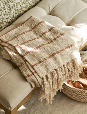 Striped Throw