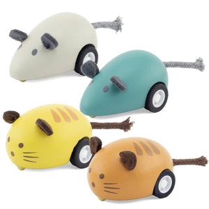 Retro Friction Cat & Mouse Toy