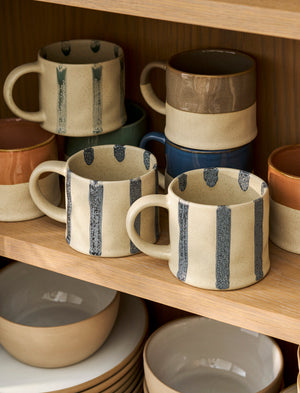 Striped Mug Ink, Set 2