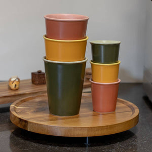 Outo espresso cup 8cl
Made of yellow sandstone