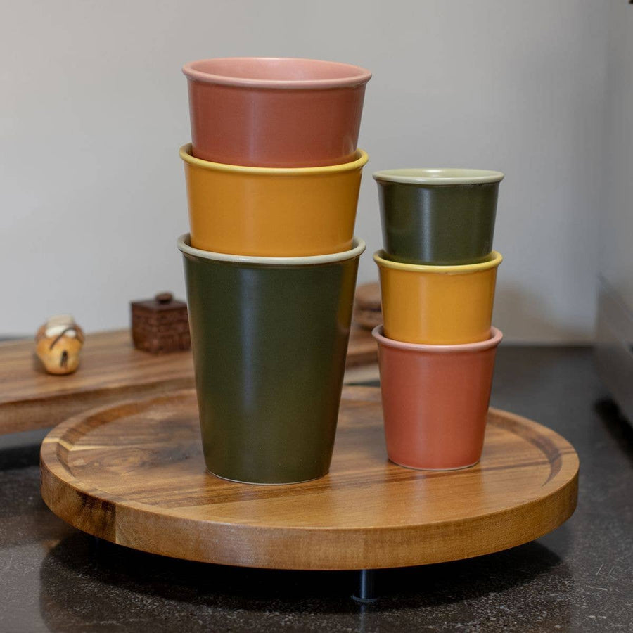 Outo espresso cup 8cl
Made of yellow sandstone