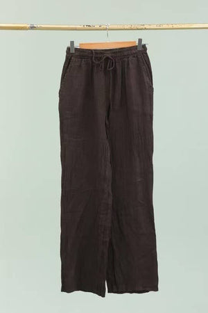 100% linen trousers REF. 30132: Pink / Unique
