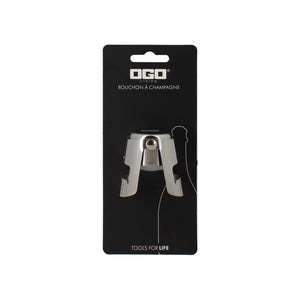 Stainless steel champagne cork