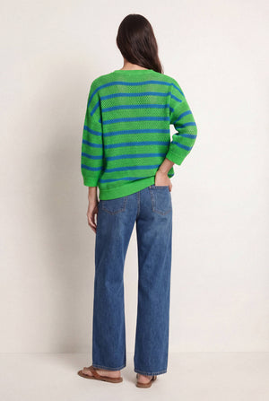 Striped Knit Sweater