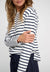 Blessed sweatshirt stripe