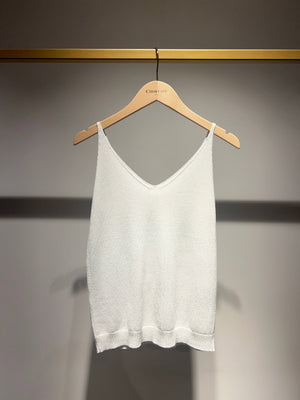 Shiny lurex tank top - 8752