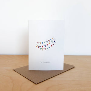 Lá Breithe Sona Irish birthday card
