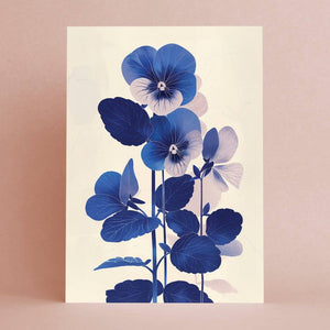 Viola | Everyday Greeting Card | birth month flower birthday