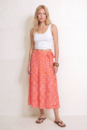 Printed skirt