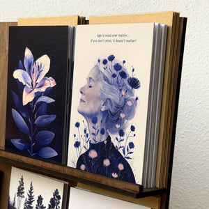 Age is mind over matter | Birthday Card | Female Birthday