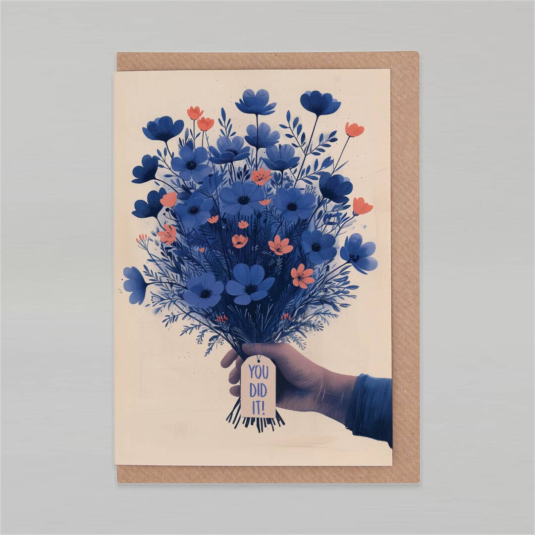 You did it | Congratulations Card | Birthday Card