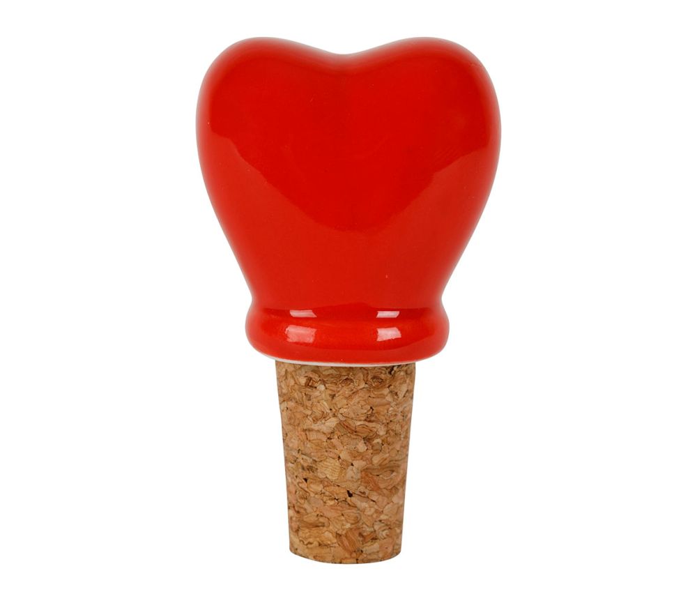 Red Artists Bottle Stopper