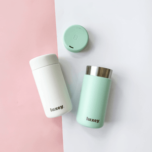 Stainless Steel Reusable Cup 12oz - Oat Milk