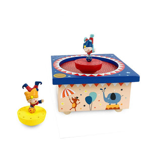 Dancing Acrobates Music Box