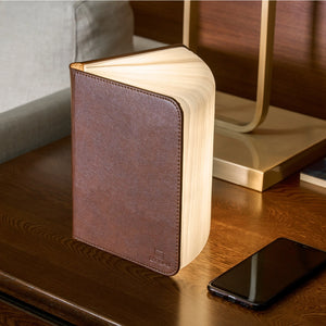 Smart LED Book Light Mini, Leather