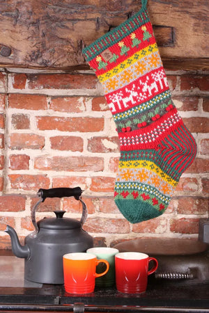 Reindeer Christmas Stocking