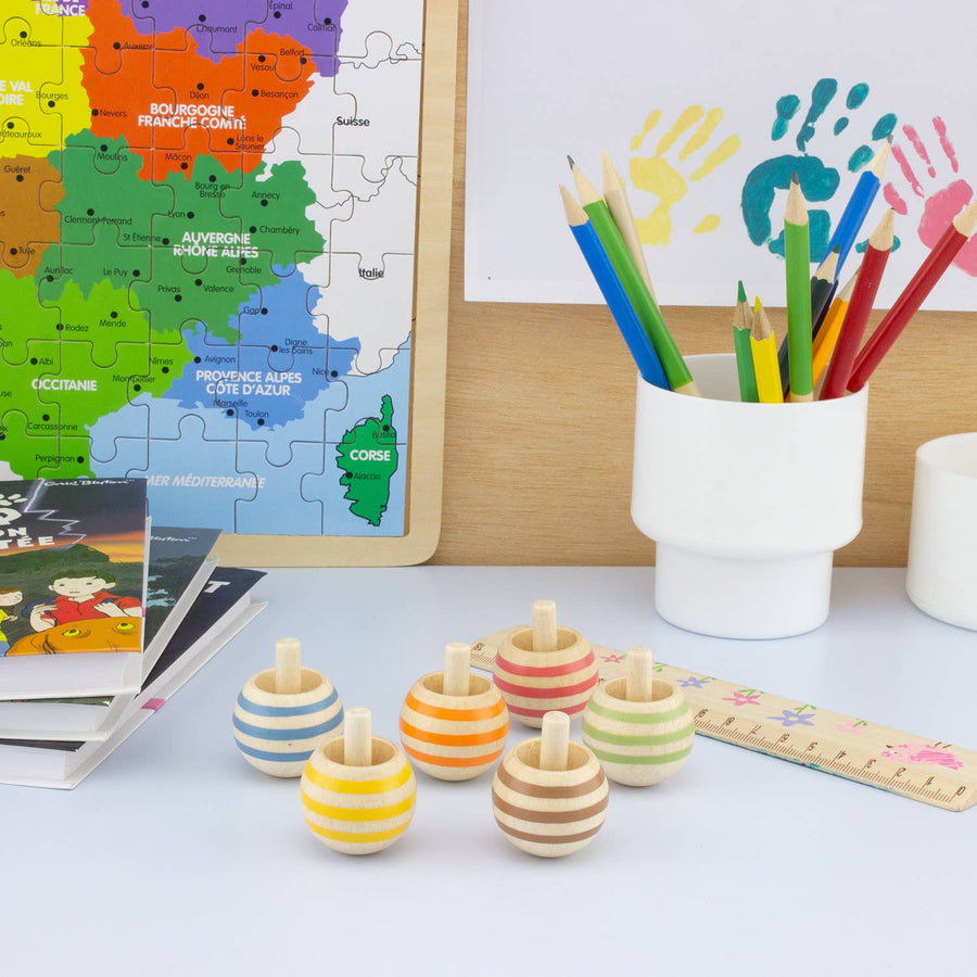 Wooden Spinning Top - Mini