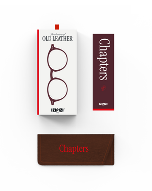 NEW Izipizi Reading Glasses #D - Old Leather