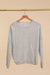 Round Neck Wool and Cashmere Sweater