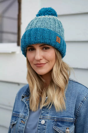 Cotopaxi Bobble Beanie Teal