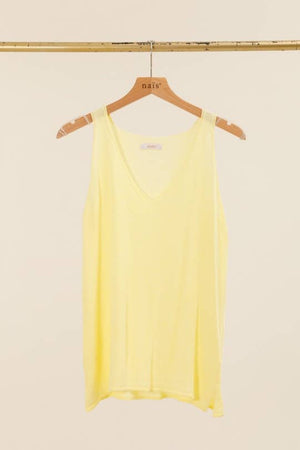 Nais Cotton V Neck Tank Top