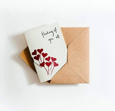 Thinking Of You All Sympathy Card