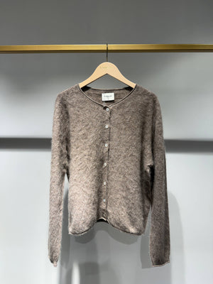 Fluffy wool & cashmere cardigan - 6536