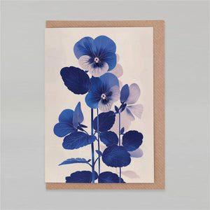 Viola | Everyday Greeting Card | birth month flower birthday