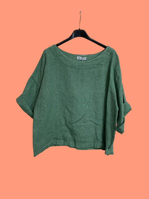 Colette Linen Top