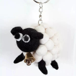 Wool Animal Keyring