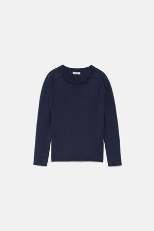 Plain Knit Sweater (437532-47)