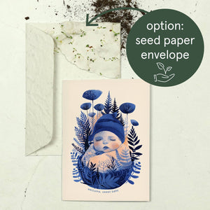 Welcome sweet baby | New Baby Card | Gender Neutral