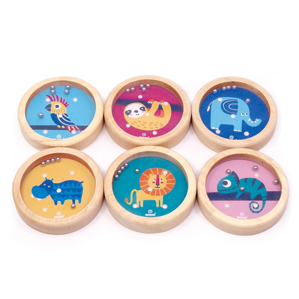 Wooden Animal Balance Game