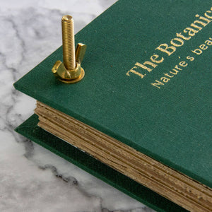 The Botanical Flower Press – Linen Cover & Gold Foil