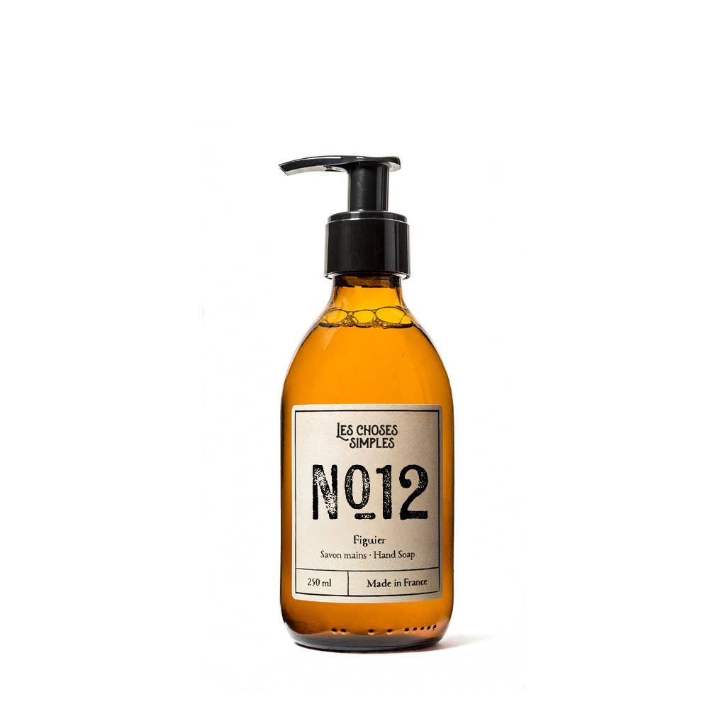 Hand & Body Soap -Nr12 Fig (250 ml, Glass) 