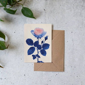Rose | Everyday Greeting Card | birth month flower birthday