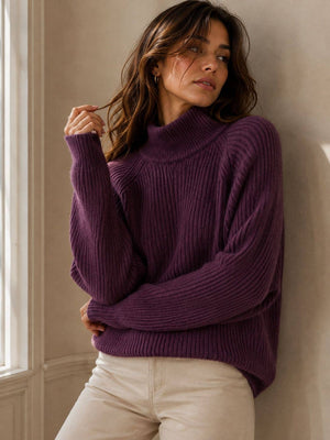 Reversible Alpaca & Wool Knit Sweater
