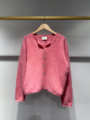 Fluffy wool & cashmere cardigan - 6536