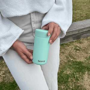 Stainless Steel Reusable Cup 12oz - Seafoam