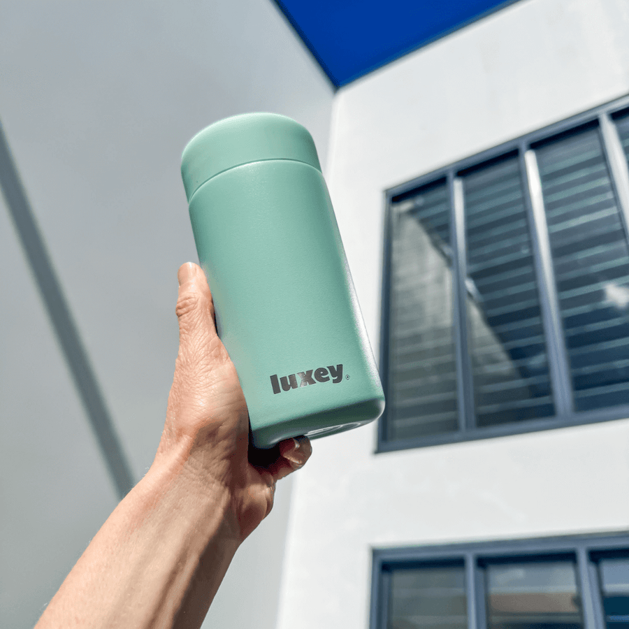 Stainless Steel Reusable Cup 12oz - Seafoam