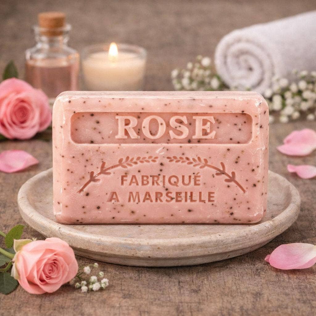 Crushed Rose Soap 125g