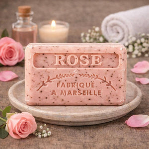 Crushed Rose Soap 125g